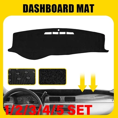 Cubierta de tablero de instrumentos Tablero Tapete de tablero Cubierta Tablero de tablero para Chevy Impala 2006-13 1-5SET Foto 1 de 4