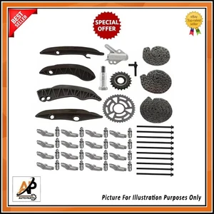 FOR BMW N47D20 2.0 ENGINE TIMING CHAIN KIT HEAD BOLT KIT ROCKER ARMS LIFTERS SET - Picture 1 of 1