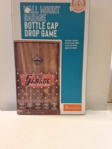 Wall Mount Garage Bottle Cap Drop Game - Picture 1 of 9