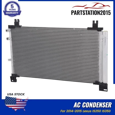 8846053080 condensador de CA de aluminio para Lexus IS250 IS350 2014-2015 NUEVO Foto 1 de 4