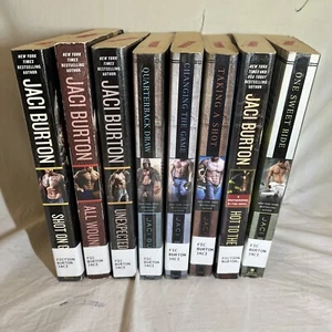 JACI BURTON Lot of 8 Books Play by Play Novels Brotherhood By Fire Romance - Bild 1 von 6