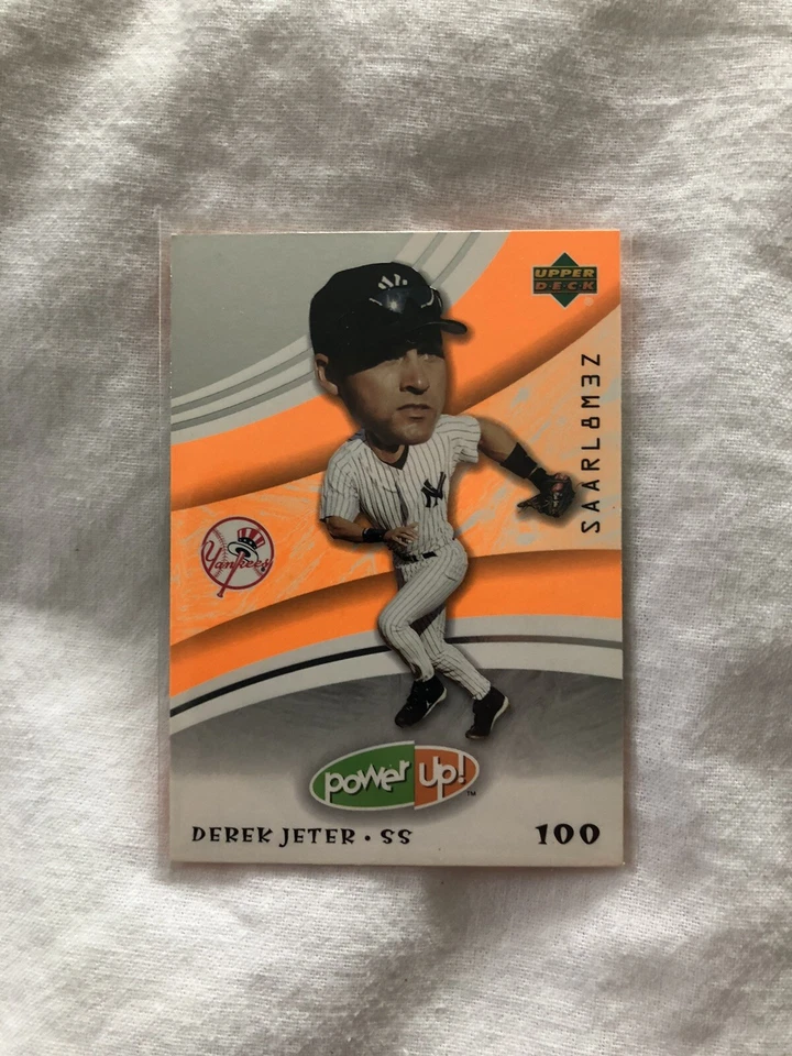 2004 Upper Deck DEREK JETER! Orange Power Up! Rare! - Image 1 of 1