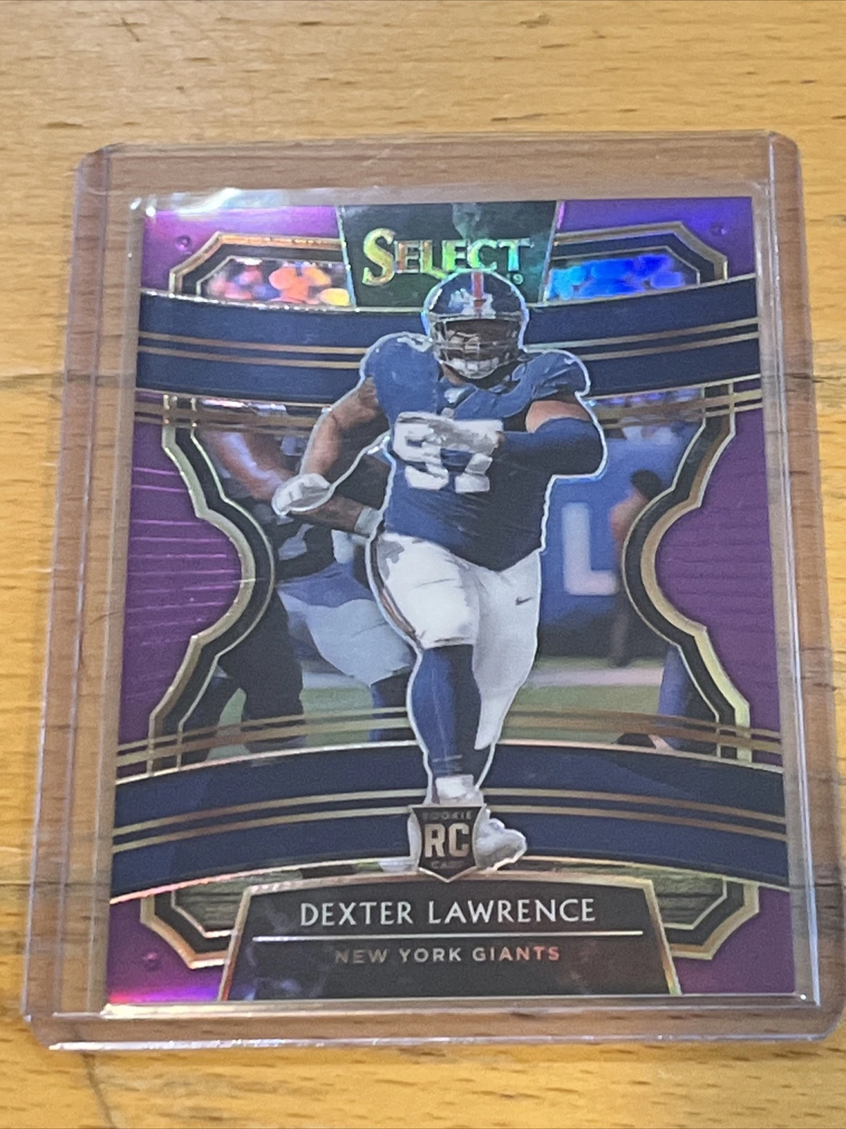 2019 Panini Select Concourse Purple Prizm /75 Dexter Lawrence #83 Rookie RC 🔥