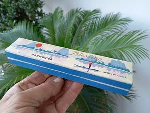 True Vintage Blessing Harmonica & Case Years 1960s China Vintage Great Sound - Picture 1 of 15