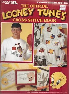 Official Looney Tunes Cross Stitch Book-Christmas in July - Picture 1 of 2