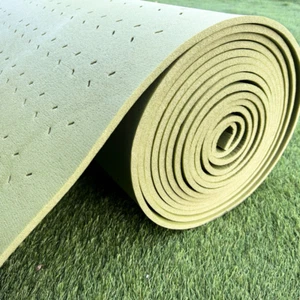 GrassFlow 10mm Thick Artificial Grass Underlay Astro Turf Shockpad 10m² Roll - Picture 1 of 4