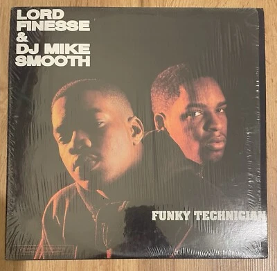 Lord Finesse & DJ Mike Smooth ‎– Funky Technician 1990 OG 12” Vinyl WPL 2003 - Image 1 of 4