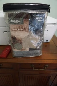 Eddie Bauer Waterproof Poncho Adult 54" x 60" New - Picture 1 of 5