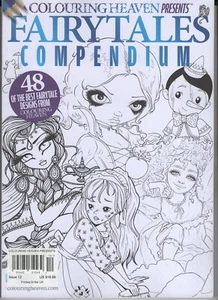 COLOURING HEAVEN MAGAZINE SPECIAL FAIRYTALES ISSUE 2023 ISSUE #12 COMPENDIUM - Picture 1 of 1