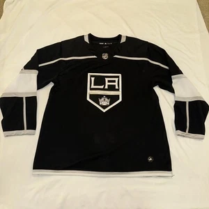Adidas Climalite LA Kings Authentic Stitched NHL Strap Jersey Mens Size 54 2XL - Picture 1 of 9
