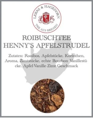Roibuschtee Henny‘s Apfelstrudel 2 kg - Bild 1 von 4
