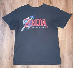 ZELDA OCARINA DEL TEMPO T SHIRT UOMO M - Foto 1 di 7