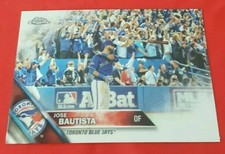 Jose Bautista Bat Flip 2016 Topps Chrome #191 Card Blue Jays 🔥🔥🔥