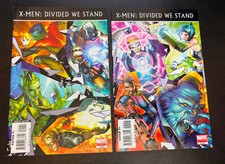 X-MEN DIVIDED WE STAND (2008 Marvel Comics) -- #1 2 -- FULL Set