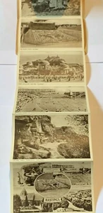 VINTAGE PICTORIAL FOLDING LETTER CARD HASTINGS PICTURE POSTCARD - Picture 1 of 6