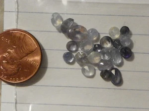 Blue Sapphire 10.27 Carats Total Weight 23 Pieces Faceted - Picture 1 of 1