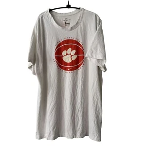 Clemson Tigers Basketball Nike Tee Shirt South Carolina Size XL X-Large - Picture 1 of 5