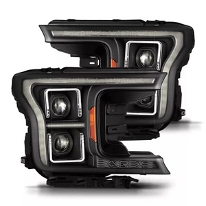 For 15-19 Chevy Silverado AlphaRex Nova MK 2 LED Projector Headlights Chrome - Bild 1 von 13