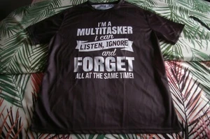 Brand New without tags Mens Black T-Shirt Size XXL - Picture 1 of 3