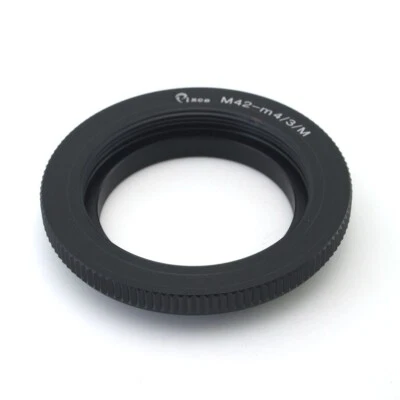 Slim lens adapter for M42 helicoid ring to Micro 4/3 mount OM-D OM-1 E-M5 II GH5 - Image 1 of 4