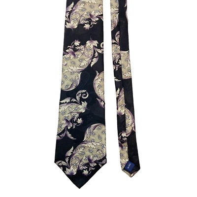 J.T. Beckett Necktie Tie 100% Silk Vintage 90s Multicolor Classic - Image 1 of 4