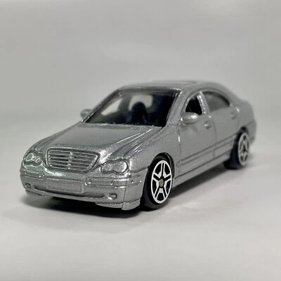 MotorMax #6066 MERCEDES-BENZ C CLASS 1/64 Diecast Car Silver (Wheel A) - Image 1 of 4