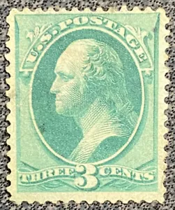 Scott 207 US 1881 George Washington Postage Stamp - Picture 1 of 2