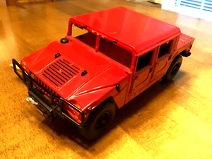 RARE 1/24 JOHNNY LIGHTNING 1996 RED HUMMER SUPER MAGMAS LIMITED EDITION *READ* - Picture 1 of 18