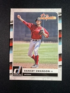 2016 Donruss Dansby Swanson  #TP6 RC Arizona Diamondbacks Qty - Picture 1 of 1