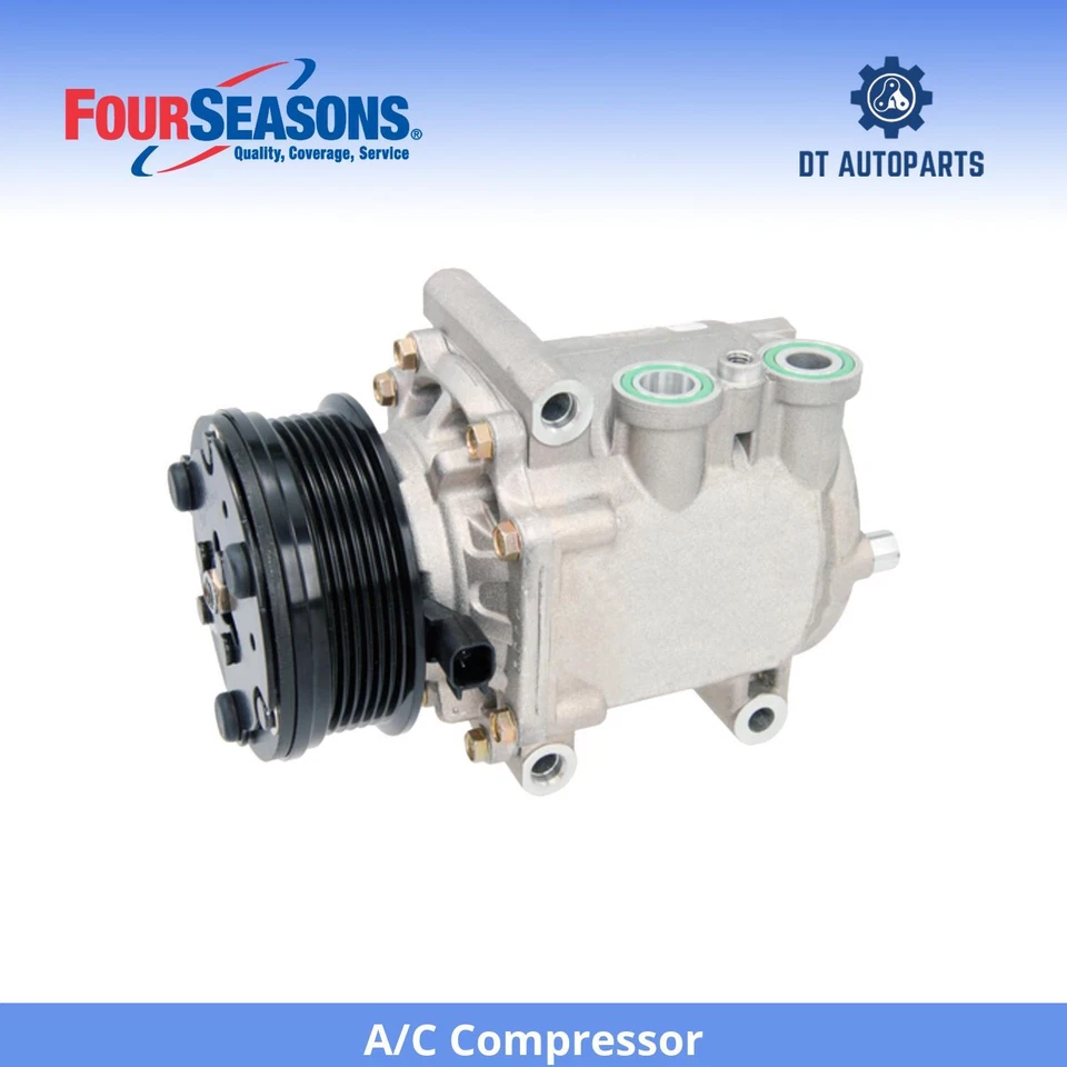 Compresor de aire acondicionado para Mercury Mountaineer 2002-2005 4,0 L V6 4 estaciones 2003 2004 Foto 1 de 4