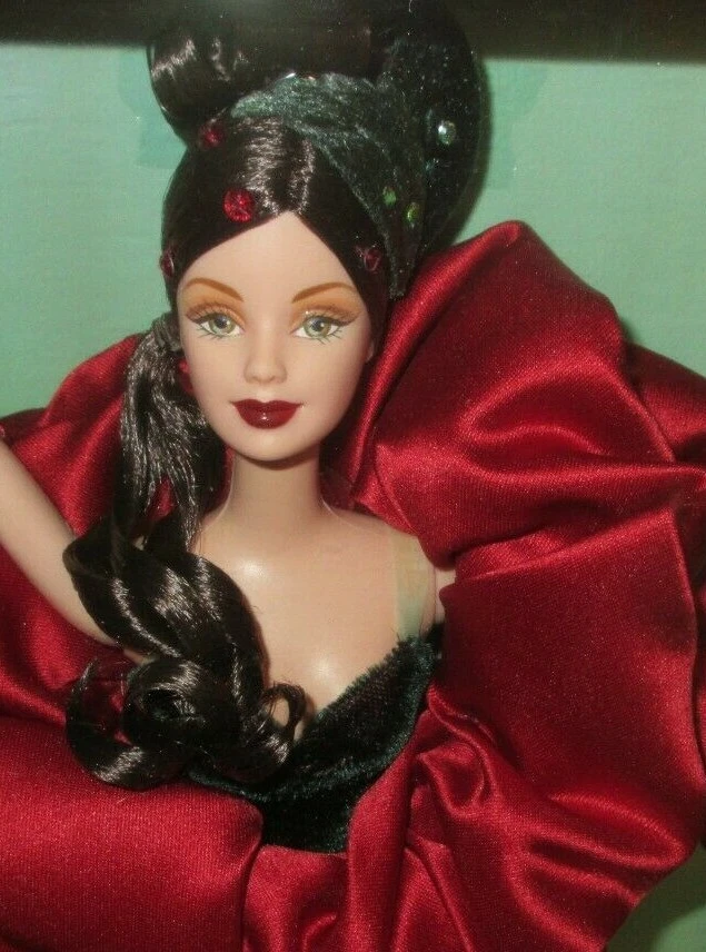 The Rose Barbie Doll Flowers Fashion Collection Limited Edition NRFB 29911