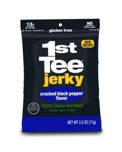 1st Tee Jerky (Sriracha & Cracked Black Pepper Beef) - 19 Total Bags ($3.50/bag) - Picture 1 of 1