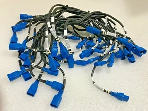 Lot Of  24 C13-C15 2.5' Signal Data Power Cable - Picture 1 of 2