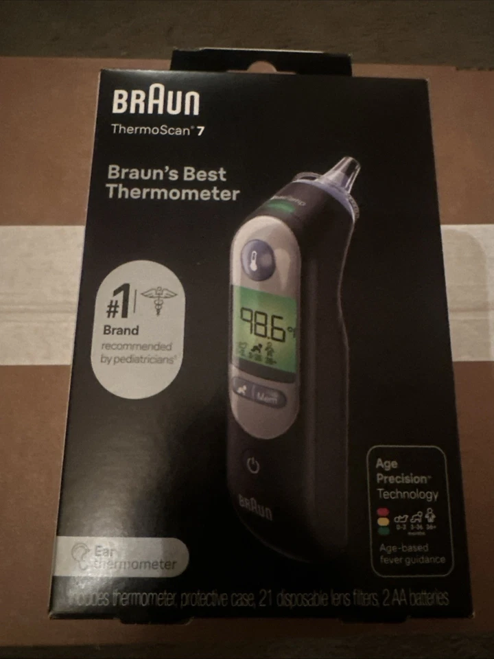 Termómetro Braun ThermoScan 7 oídos Foto 1 de 1