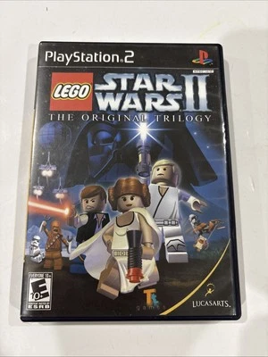 LEGO Star Wars II оригинальная трилогия Sony Playstation 2 PS2 — без руководства - Изображение 1 из 3