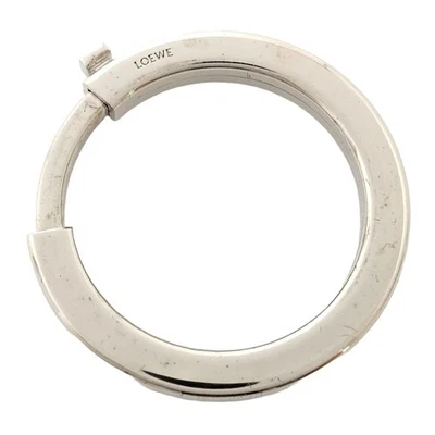 Portachiavi LOEWE anello metallico metallo argento /181467 - Immagine 1 di 4