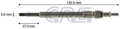 New Cre Glow Plug for Mercedes Benz C200d CDi 2.1 June 2004 to December 2007 - Image 1 of 4