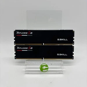 G.Skill Ripjaws S5 64GB (2x32GB) RAM DDR5 5600MHz F5-5600J4040D32GX2 Memory Kit - Picture 1 of 2