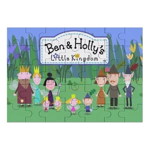 Puzzle Ben e Holly 35 pezzi regalo per bambini facile da montare - Foto 1 di 6