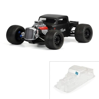 Pro-line Racing Rat Rod Clear Body  Revo 3.3 ERevo Summit PRO341000 Car/Truck - Image 1 of 4