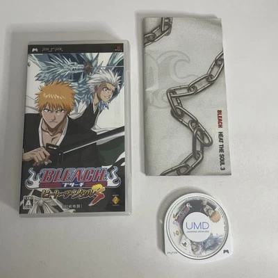 Bleach: Heat the Soul 3  PSP Sony PlayStation Portable JAPAN Game Complete - Image 1 of 4
