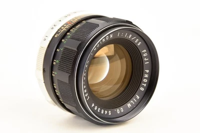 M42 Screw Mount Fuji Fujinon 55mm f/1.8 Manual Focus Prime Lens Vintage V27 - Image 1 of 4