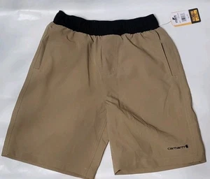 Carhartt Canvas Shorts Christmas SALE Boys Size 12 Youth BRAND NEW Vacation Gear - Picture 1 of 9