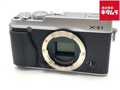 Cuerpo de cámara digital sin espejo FUJIFILM X-E1 16,3 MP PLATEADO -EXC- `1042 Foto 1 de 3