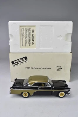 DANBURY COMO NUEVO 1956 DESOTO AVENTURER PAPELES CUNA NEGRO Y DORADO CAJA ORIGINAL #08071 Foto 1 de 4