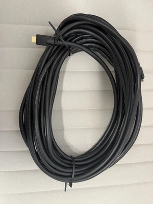 50feet Long High Speed HDMI Cable E306999 CSA 247438 30v Black - Image 1 of 4