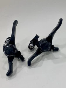 Vintage Suntour Command Shifter Set 7s Shift Lever Power Control Accushift Plus - Picture 1 of 13