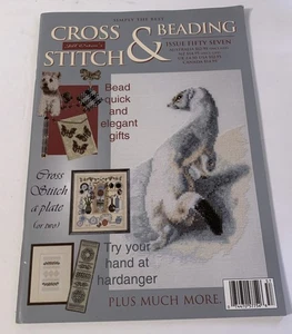 Jill Oxton's CROSS STITCH & BEADING Booklet #57 WEST HIGHLAND TERRIER Hardanger - Picture 1 of 2