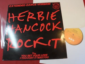 Herbie Hancock  ROCKIT  -  12" Maxi CBS A-12.3577 Holland 1983 sehr gut - Picture 1 of 3