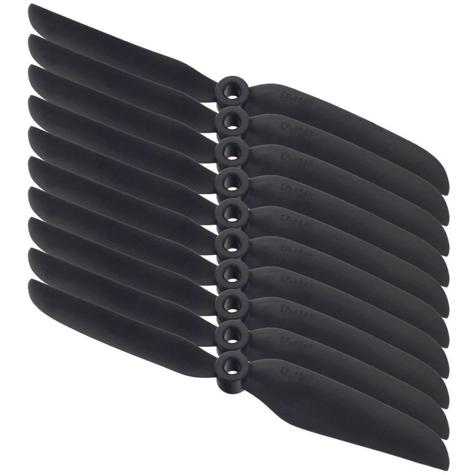 10x GWS 4.5x4 propeller propeller DirectDrive slowflyer black - Image 1 of 1